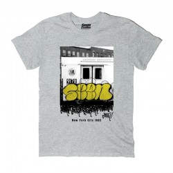 1982 YELLOW / GREY T-SHIRT